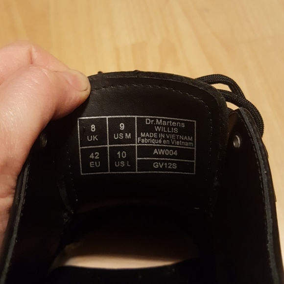 Dr Martens Willis creepers men's 9 women's 10 - Picture 6 of 6